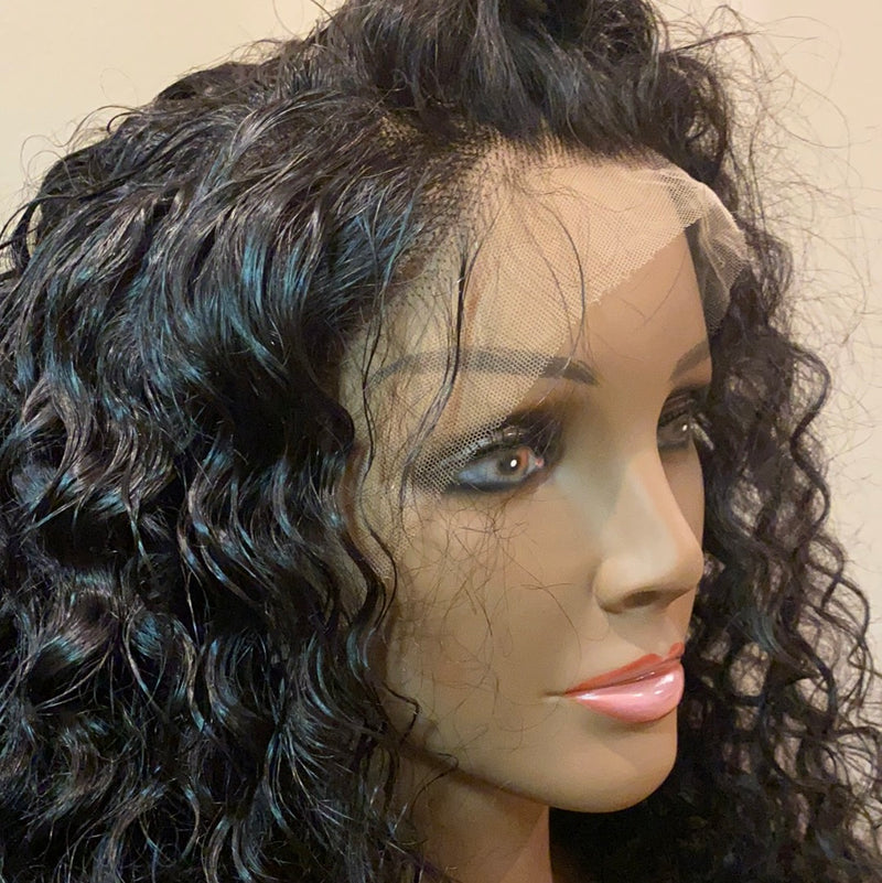 13X4 HD Lace frontal wig unit- Franc Wave